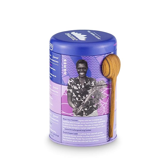 JUSTEA Purple Tea Trio, Jasmine , 102 GR - Bloomnest
