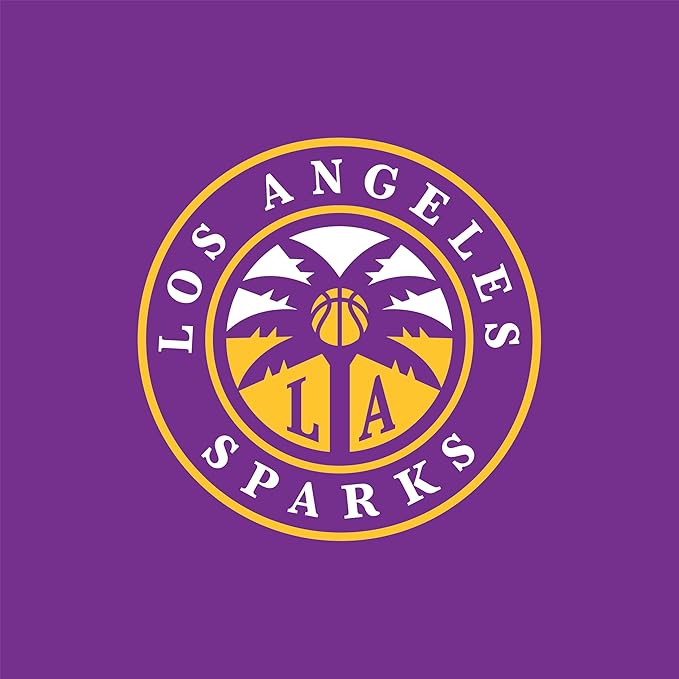 Hydrapeak x WNBA Officially Licensed Los Angeles Sparks 32 oz Nomad Tumbler with Handle and Straw Lid, Leakproof Stainless Steel Water Bottle - Bloomnest