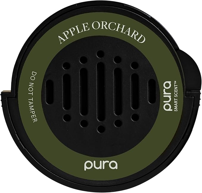 Pura Car Scent Refill - Fragrance for Pura Car Diffuser - Clean & Safe Luxury Diffuser Scent - Long-Lasting Fragrance for 30 Days of Aroma - Apple Orchard - Bloomnest