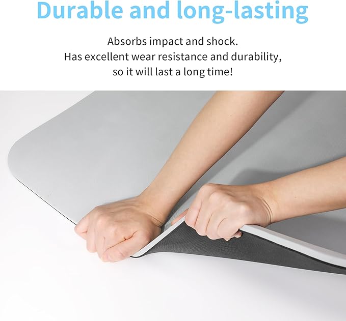 Yoga Mat Non Slip Anti-tear,extra thick-2/5 inch（10MM）High Resiliency Professional POE Yoga Mats for Women Men Kids,72"x24"inch,Workout, Yoga, Pilates and Floor Exercise, with Carrier Strap