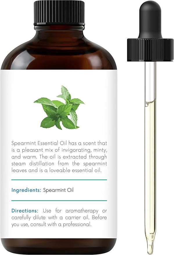 Handcraft Blends Spearmint Essential Oil – 1 Fl Oz – 100% Pure and Natural – Premium Grade Essential Oil for Diffuser and Aromatherapy, Skin, Massage, Candle and Soap Making Fragrance - Bloomnest