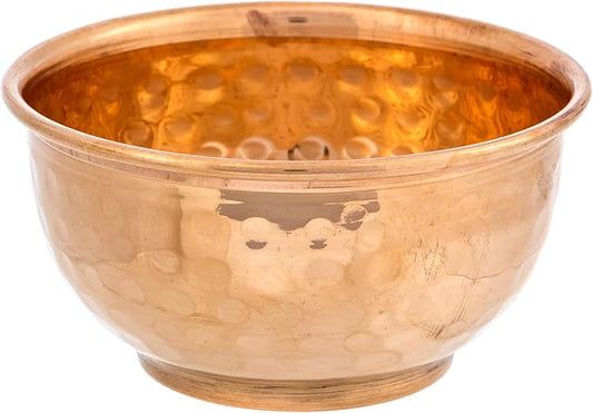 Alternative Imagination Hammered Copper Offering Bowl for Altar Use, Rituals, Incense, Smudging, Decoration, and More - Bloomnest