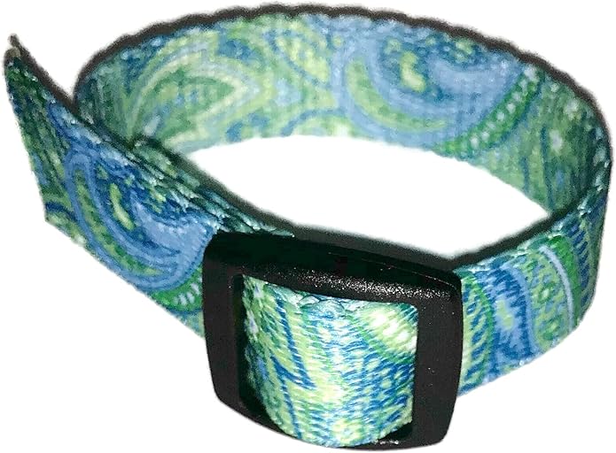 VNS (Vagus Nerve Stimulator) Wrist Watch Band Plaid and Paisley Prints Bloomnest