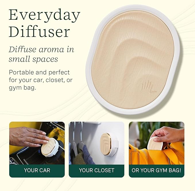 Lifelines Essential Oil Blends Collection Gift Set with Everyday Diffuser, 15-Pack - Blended Essential Oils for Aromatherapy Diffusers - Scented Fragrances for Joy, Calm, Focus & Energy - Bloomnest