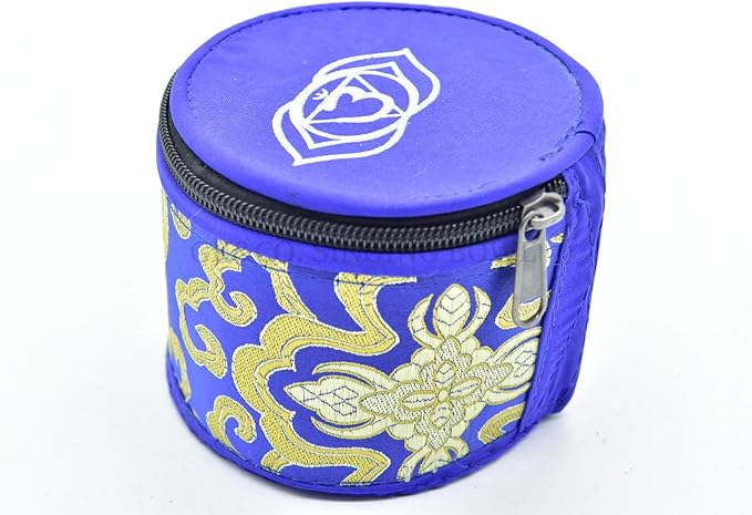 GK&CO. 3 Inch Chakra Tibetan singing bowls set, choose your favorite chakra bowl, improve your chakra meditation practice (The 3rd Eye Chakra) - Bloomnest