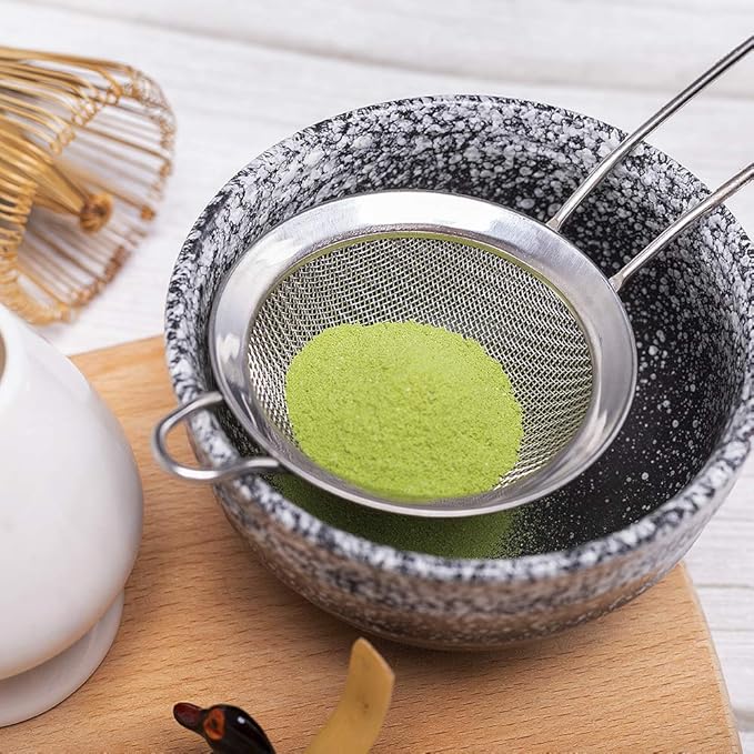 Bamboo Matcha Tea Whisk Set (Chasen) Matcha Bowl (Chawan) Bamboo Scoop (Chashaku) Ceramic Whisk Holder Handmade Matcha Ceremony Starter Kit For Traditional Japanese Tea Ceremony (7 Pcs). - Bloomnest