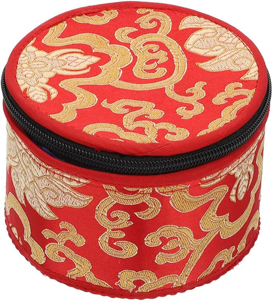 BESTonZON Durable Singing Bowl Case with Zipper Closure for Safe Storage Lightweight Meditation Bag for Buddha Sound Bowls for Yoga and Mindfulness Practices - Bloomnest