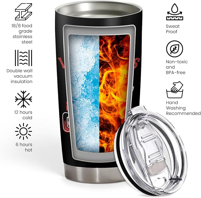 SANDJEST I Can’t I Have Plans In The Garage Tumbler for Mechanic 20oz 30oz Stainless Steel Insulated Coffee Cup Travel Mug Gifts for Dad Husband Boyfriend Father's Day Birthday Christmas - Bloomnest