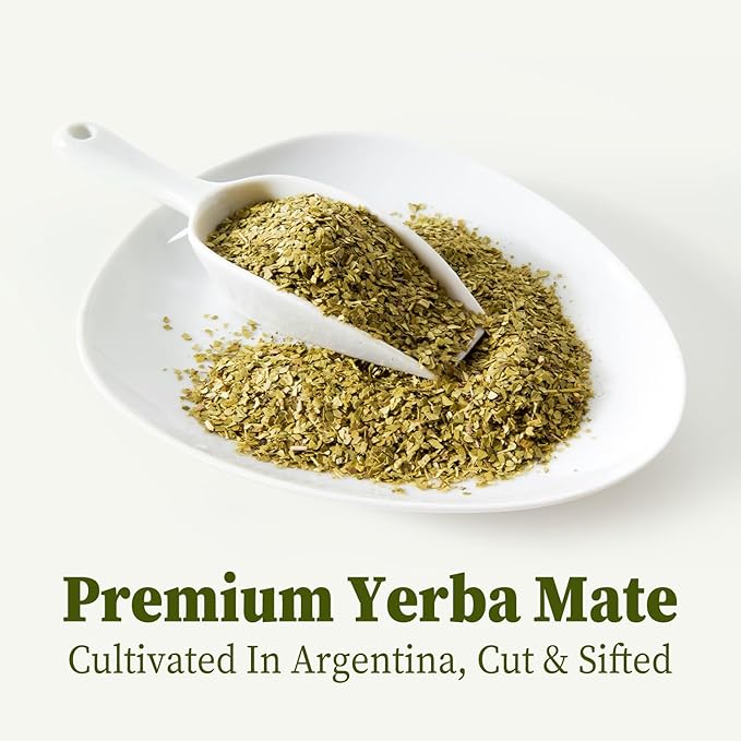 FullChea - Yerba Mate Tea Bag, 40 Teabags, 3g/bag - Unsmoked, Cultivated From Argentina - Rich In Antioxidants And Plant Nutrients - Bloomnest