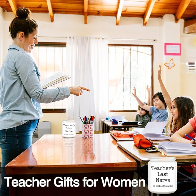 Homsolver Teacher Appreciation Gifts, Best Teacher Christmas Gifts Birthday Gift for Women, Unique Retirement Ideas from Students - Bloomnest