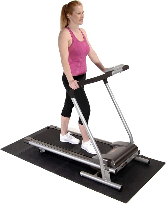 Stamina Fold-to-Fit Folding Equipment Mat (84-Inch by 36-Inch), Black - Bloomnest