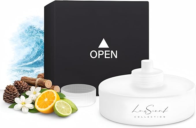 Aroma Car Diffuser Cartridge Scent Oil 20ML Compatible with All Ultrasonic Premium Car Diffusers - Luxury Hotel Fragrance - Aromatherapy - Air Freshener Ideal for Cars, Trucks & More (Aqua) - Bloomnest