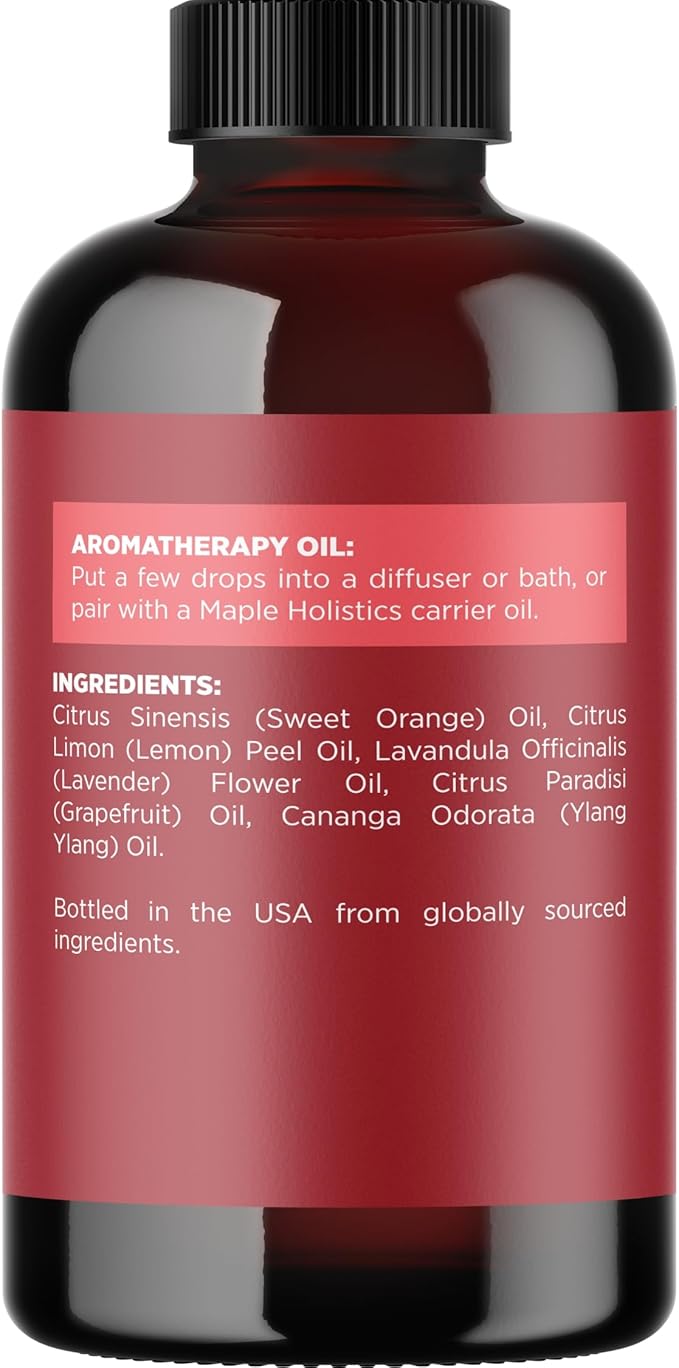 Uplift Aromatherapy Essential Oil Blend - Happy Essential Oil Blend of Calming Essential Oils for Diffusers for Home and Travel with Citrus Essential Oils and Pure Aromatherapy Oils for Diffusers 2oz - Bloomnest