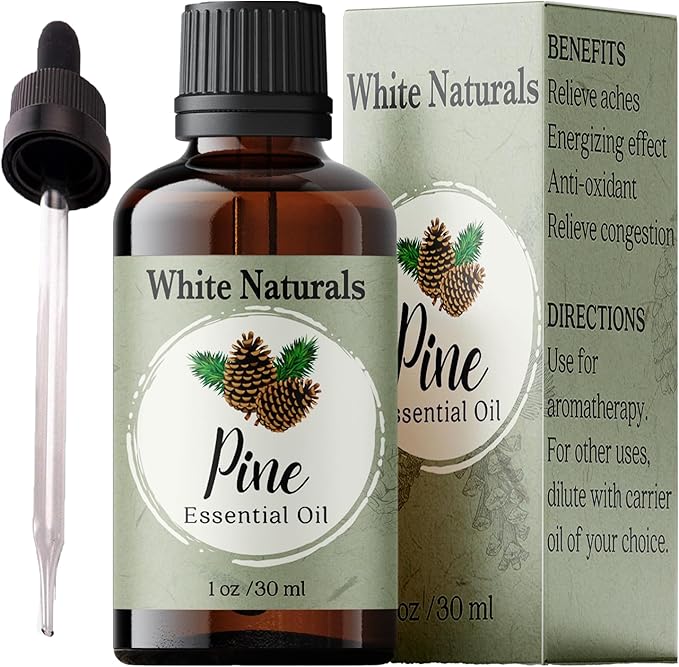 Pure Pine Essential Oil, Woodsy and Fresh to Relax and Cleaner Air - Natural, Undiluted, Premium Therapeutic Grade, Perfect for Aromatherapy, Diffuser, Skin, DIY Candle Making 1 oz Bottle with Dropper - Bloomnest