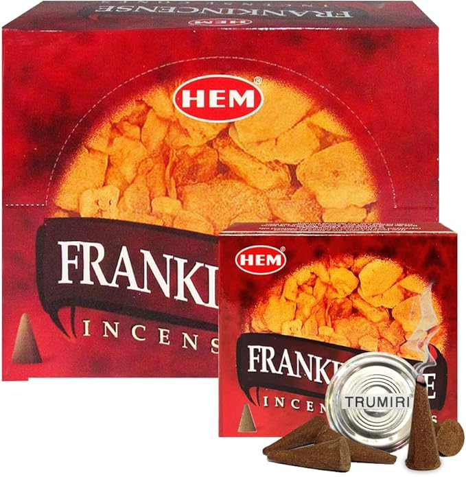 Frankincense Cone Incense Burner Bundle Insence Insense Hem Incense TRUMIRI