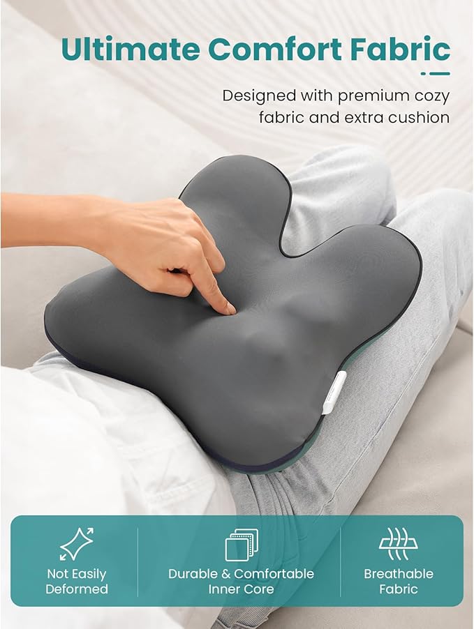BOB AND BRAD Back Massager with Heat FSA Eligible/HSA Eligible, EZBack Corded Neck Massager for Pain Relief Deep Tissue, Shiatsu Back and Neck Massage Pillow, Full Body Use, Ideal Gifts for Women Men - Bloomnest