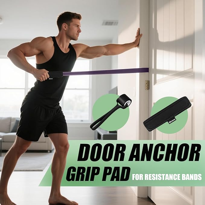 WHATAFIT Resistance Bands, Pull Up Assistance Bands, Exercise Bands, Workout Bands Set for Men and Women Home Fitness, Body Stretching, Strength Training, Physical Therapy - Bloomnest