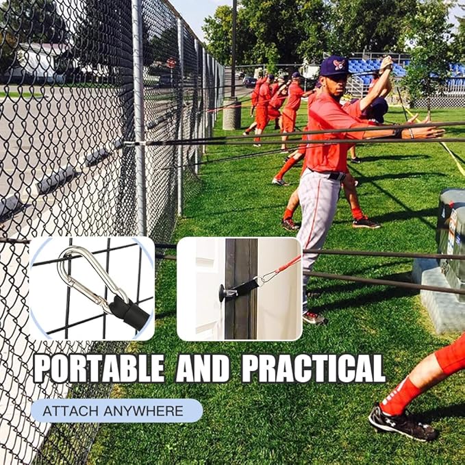 Baseball Softball Resistance Training Bands - Pitching Trainer and Arm Trainer for Pitching Arm Strength Throwing Warm up Stretching - Bloomnest