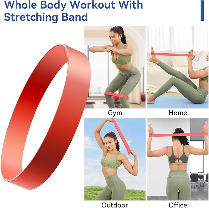 5 in 1 Foam Roller Set, High Density Foam Roller, Muscle Roller Stick, Massage Ball, Resistance Band for Physical Therapy & Deep Tissue Muscle Massage (Black)