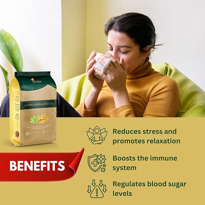 Attaya Moringa Tea Bags 100 Count – Pure Leaf Tea | Caffeine-Free Superfood Herbal Tea | Vegan, Gluten-Free, Sugar-Free | Eco-Conscious, Te de Moringa 100% Natural - Bloomnest