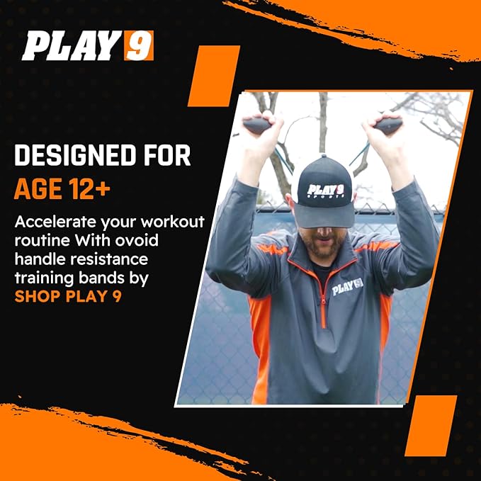 Play 9 Sports Resistance Exercise Bands Baseball Activation Elastic Training Athletes Equipment Bands - Bloomnest