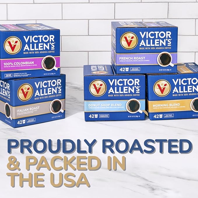 Victor Allen's Coffee Hazelnut Flavored, Medium Roast, 12 Count, Single Serve Coffee Pods for Keurig K-Cup Brewers - Bloomnest