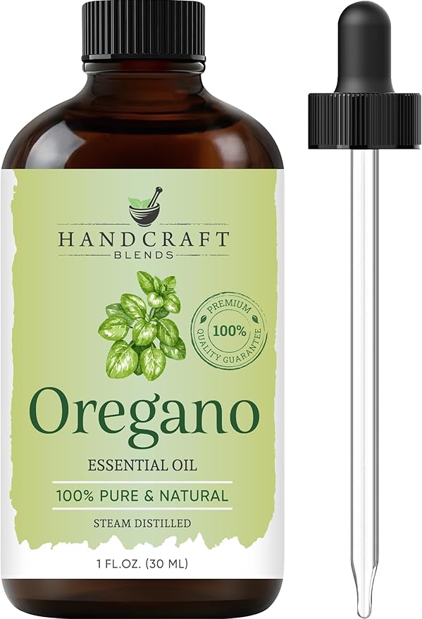 Handcraft Blends Oregano Oil – 1 Fl Oz – 100% Pure and Natural – Premium Grade Essential Oil for Diffuser and Aromatherapy, Skin, Massage, Candle and Soap Making Fragrance - Bloomnest