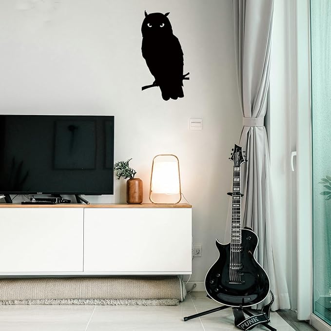 Owl Lamp Night Light Owl Decor Statue for Home Bedroom Gifts 16 Colors Changing Dimmable Indoor Outdoor Yard Wall Light - Bloomnest
