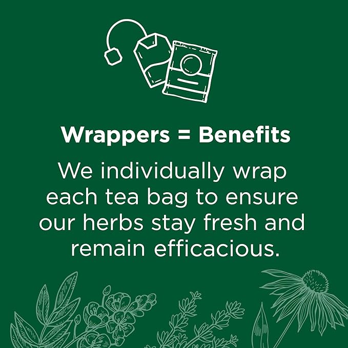 Traditional Medicinals Tea, Organic Chamomile & Lavender, Stress Relief, 48 Tea Bags - Bloomnest