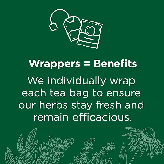Traditional Medicinals Tea, Organic Peppermint, Soothes Your Belly, Refreshing & Minty, 48 Tea Bags - Bloomnest