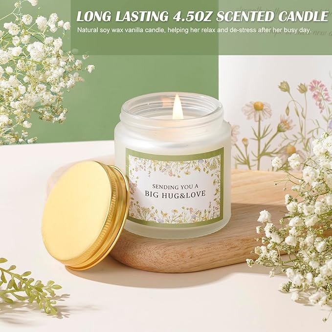 Birthday Gifts for Women,Self Care Hug Gifts Baskets,Get Well Soon Spa Package Box,After Surgery,Feel Better,Cancer,Sympathy,Thinking of You,Chemo,Cheer,Gifts for Women Grandma Her New Mom Birthday - Bloomnest