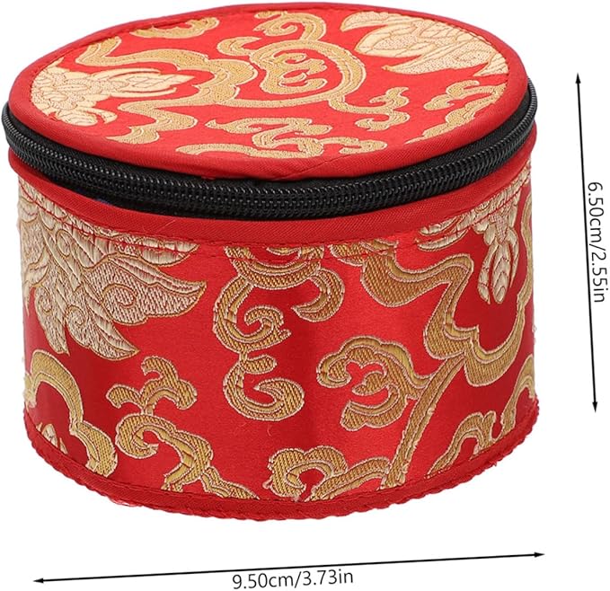 BESTonZON Durable Singing Bowl Case with Zipper Closure for Safe Storage Lightweight Meditation Bag for Buddha Sound Bowls for Yoga and Mindfulness Practices - Bloomnest