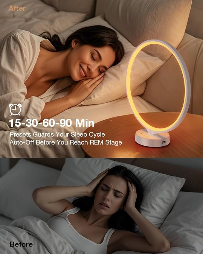 Sun Lamp 10000 Lux Light Therapy Lamp, UV-Free with Remote Control, 3 Color Temperatures, 4 Bright Levels & Timer, Happy Seasonal Sunlight for Home, Office - Bloomnest