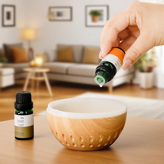 Hotel Fragrance Diffuser Oil Gift Set - Premium 6 x 10 ml, 0.34 fl oz, MitFlor Luxury Hotel Essential Oils Diffuser Scents - Inspired by The Hilton, Marriott, Shangri-La, Four Seasons, and W Hotel - Bloomnest