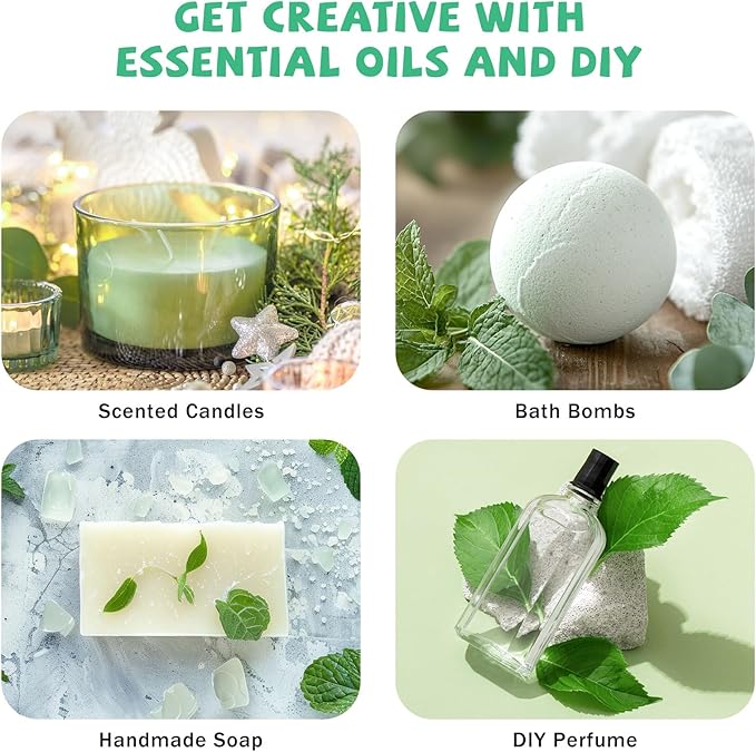 Peppermint Essential Oil - Huge 3.38 Fl Oz - Premium Grade Peppermint Oil Essential Oil for Diffuser, Hair Care, Skin Care, Aromatherapy, Massage, Soap and Candle Making - Bloomnest