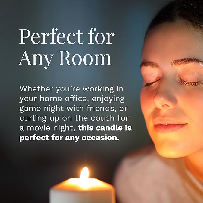 Candle-lite Scented Candles, Cinnamon Rolls Fragrance, One 18 oz. Single-Wick Aromatherapy Candle with 110 Hours of Burn Time, Brown Color - Bloomnest