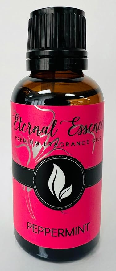 Eternal Essence Oils Peppermint 30ml Premium Fragrance Oil - for Candle, Soap Making, Aromatherapy, Diffusers, Home Care, & Humidifiers EternalEssenceOils