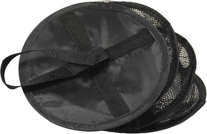 9 Inch 3 Level Micro Hanging Dry Net Indoor/Closet Drying Rack for Herbs, Organizer, Freshner - Black Mash Screen with Top-to-Bottom Zipper - Apartment Size with Zipped Storage Pouch - Bloomnest