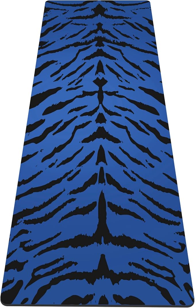 nuveti Yoga Mat Print Extra Thick TPE Non Slip Fitness Exercise Mat with Carrying Bag,72"x24" Extra Thick 6MM Exercise & Workout Mat for Yoga, Pilates Fitness and Floor Exercises - Bloomnest