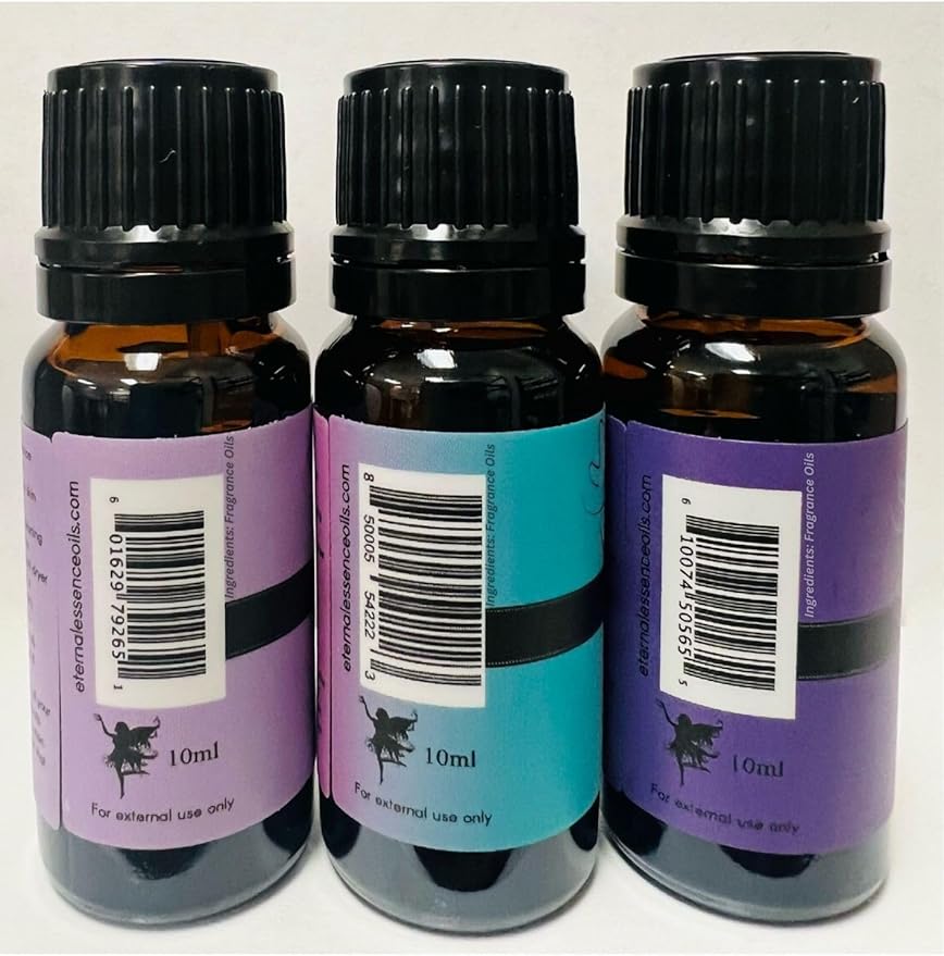 Trio (3) - Lavender Chamomile, Lavender Breeze & Lavender - Premium Fragrance Oil Trio - 10ML EternalEssenceOils