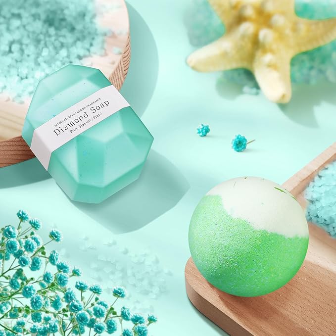 Valentines Day Gifts for Her Women Wife Mom Girlfriend Daughter, Relaxing Self Care Package Get Well Spa Gift Basket for Woman, Happy Birthday Gifts for Women Mom Grandma Best Friend Sister Her