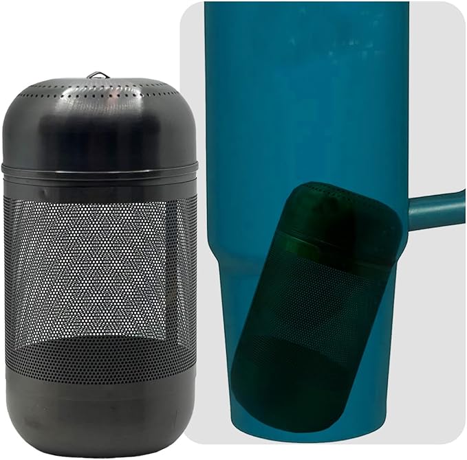 316 Stainless Steel Ion-Plated Fruit Infuser Insert &Tea Infuser for Loose Leaf,Compatible with Stanley,Hydro Flask,Iron Flask, Takeya,ThermoFlask，Reusable Filter for Herbs, Lemon, Cucumber - Bloomnest