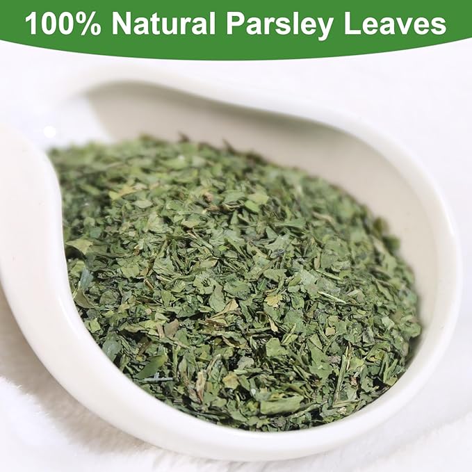 TEARELAE - Parsley Tea Bags - 60 Count - 100% Pure Natural Parsley Leaves - Boost Immunity, Freshen Breath - Non-GMO - Caffeine-Free - Bloomnest