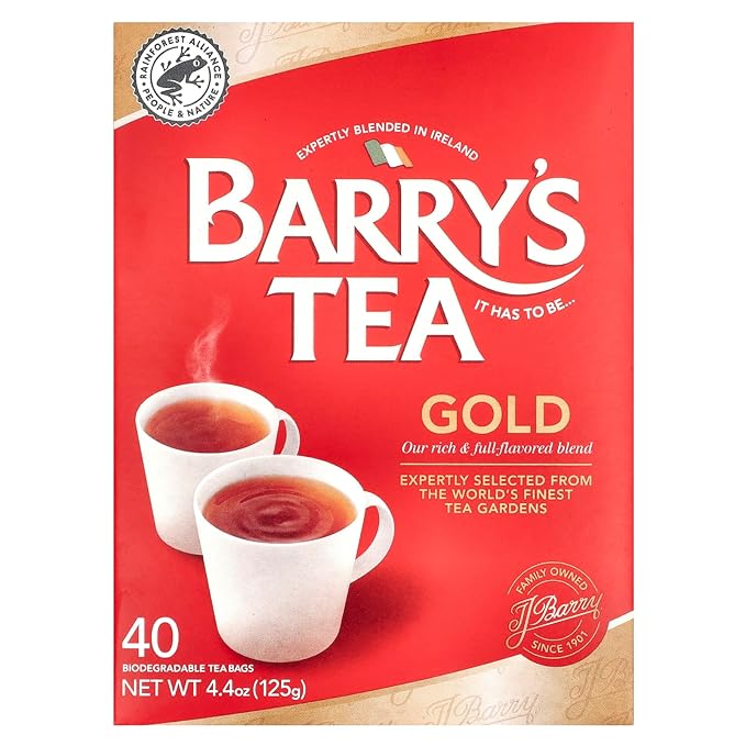 Barrys Tea Gold 40 Bags 125g (4.4oz) - Bloomnest