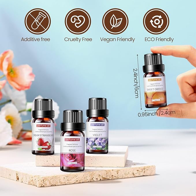 Nuanchu 90 Essential Oils Set 10ml Natural Essential Oils Aromatherapy Kit for Diffuser Humidifier Aromatherapy-Oils for Candle Bath Bombs Making - Bloomnest