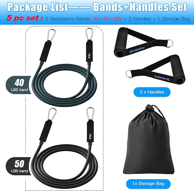 Brebebe Door Anchor Strap for Resistance Bands Exercises, Multi Point Anchor Gym Attachment for Home Fitness, Portable Door Band Resistance Workout Equipment, Easy to Install, Punch-Free, Nail-Free - Bloomnest