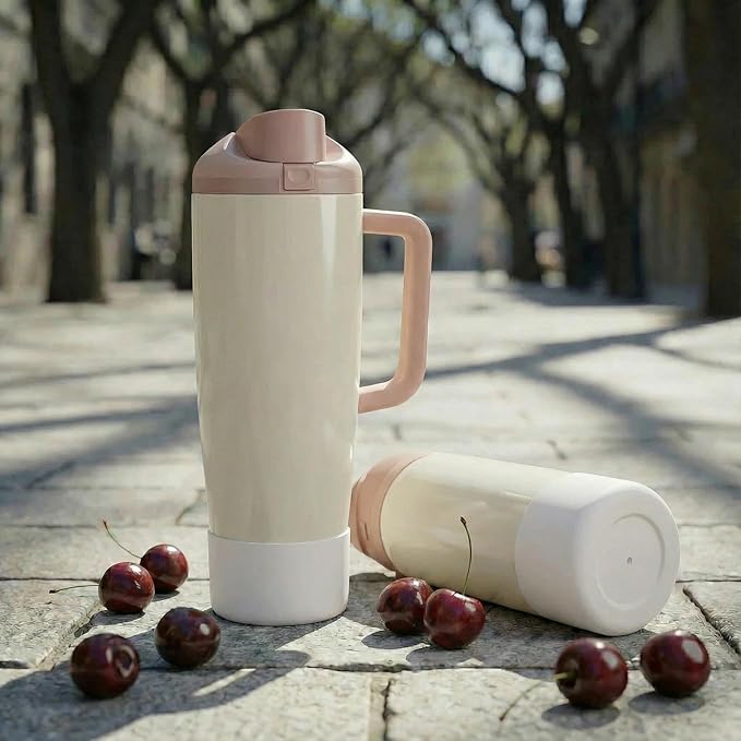 2PCS Silicone Boot for Black Cherry Owala 30oz & 40oz FreeSip Sway Bottles & Tumblers, Anti-Slip Protective Sleeve Bloomnest