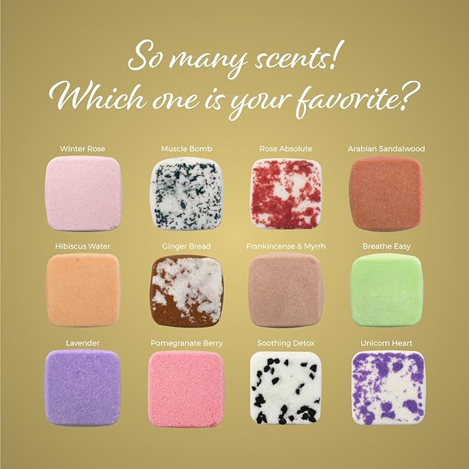 Enfusia Bath Bomb Advent Calendar (25 Days) Unique Holiday Gift Set | Natural Mini Fizz Treats for Kids, Teens | Vegan & Dye-Free Christmas Countdown Box USA - Bloomnest