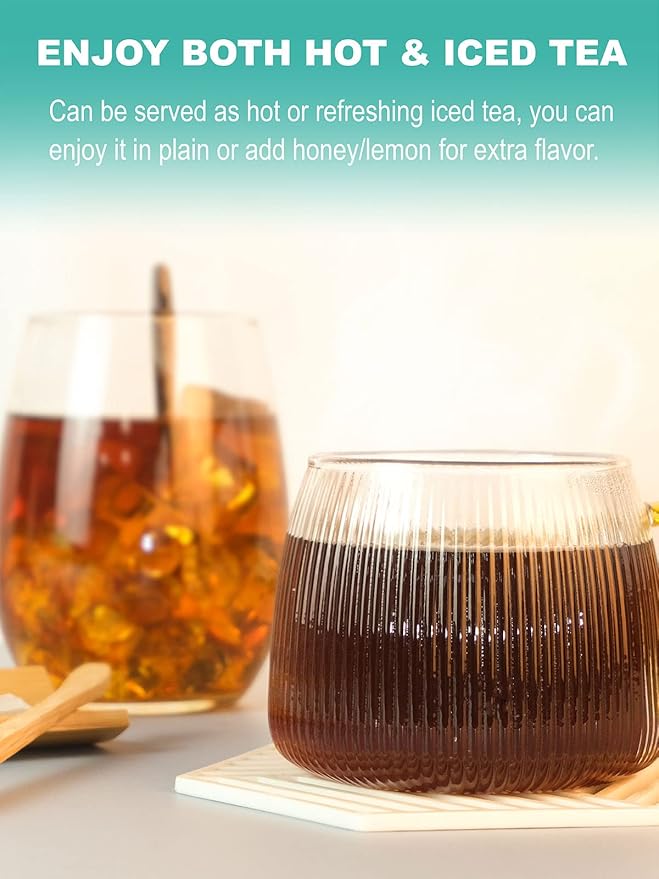 TeeLux Roasted Dandelion Root Tea Bags, Premium Natural Dandelion Root Herbal Tea, Caffeine Free, 50 Tea Bags - Bloomnest