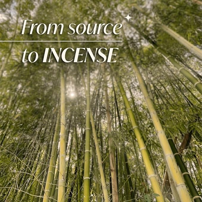 ISPALLA Incense Sticks Palo Santo Myrrh Pack of 10 - for Love and Inspiration, Handmade in Peru / 100% Natural & Vegan Bloomnest